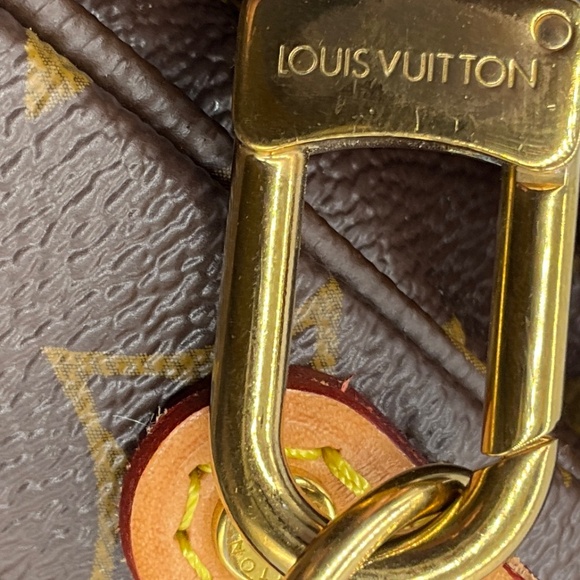 LOUIS VUITTON BROWN MONOGRAM COATED CANVAS POCHETTE METIS HANDBAG - Picture 10 of 16